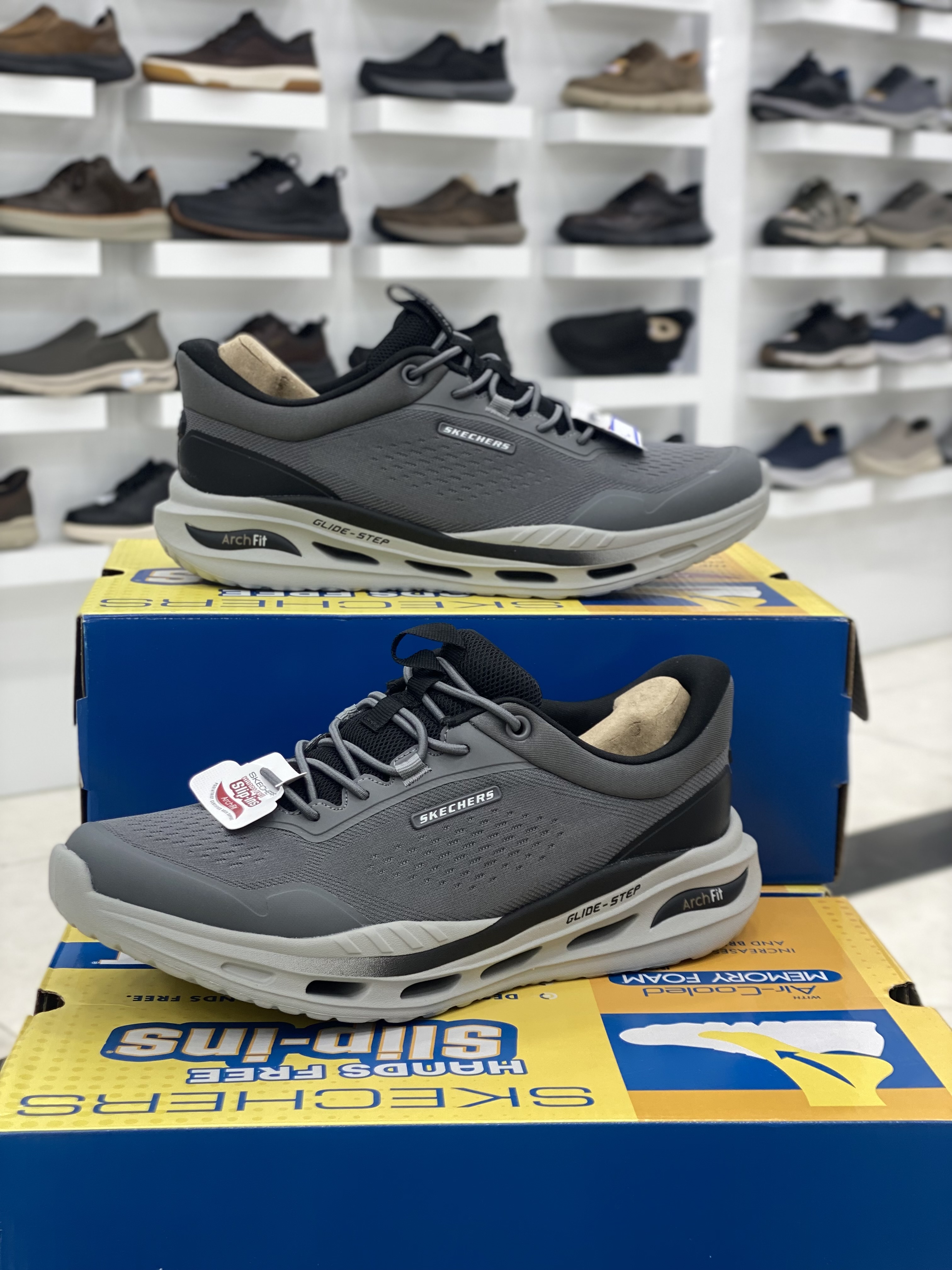 کفش مردانه اسکچرز مدل Skechers211319-CHAR