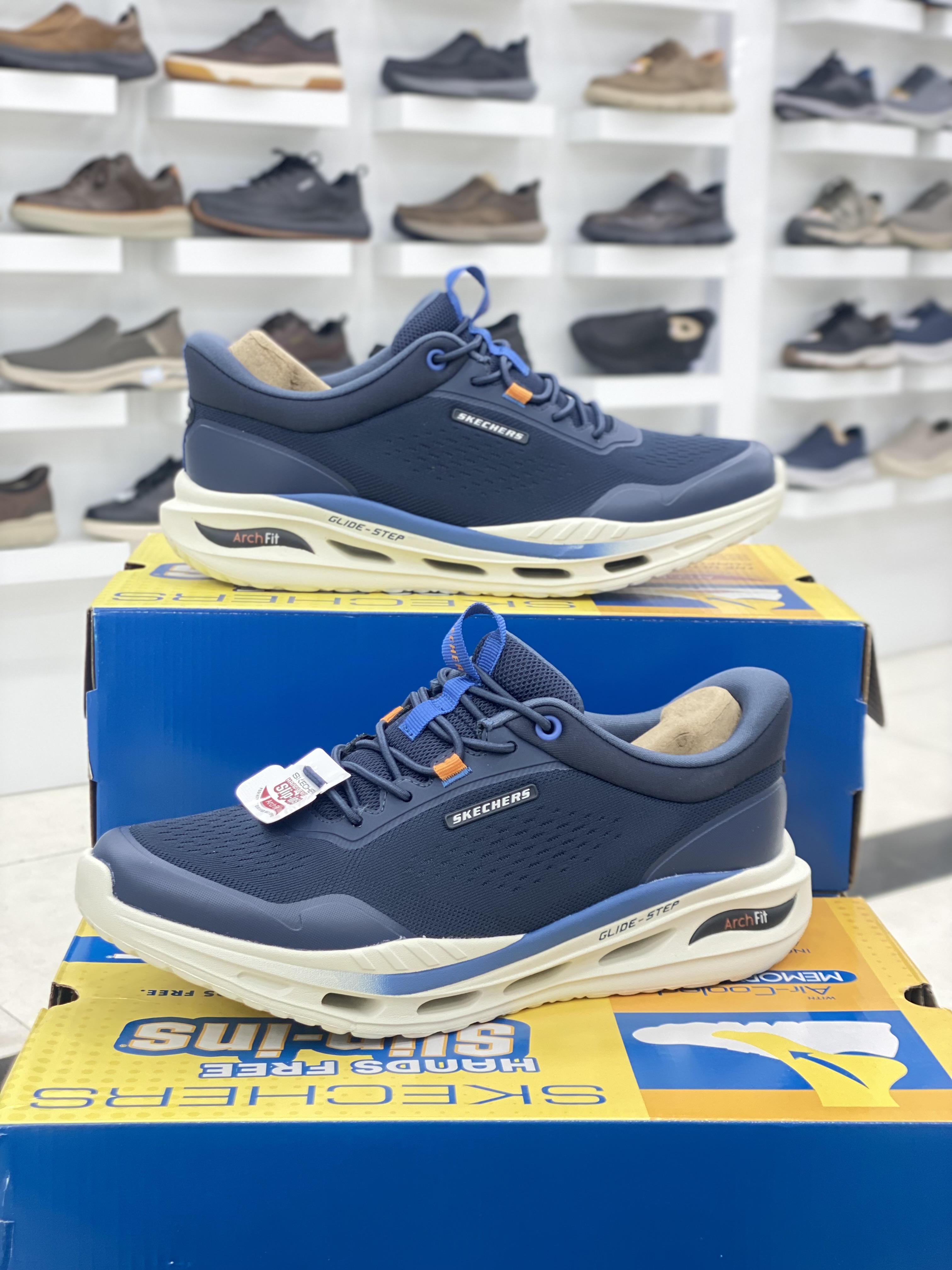 کفش مردانه اسکچرز مدل Skechers211319-NVY